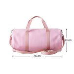 Bolsa de viaje grande personalizada con personaje de dibujos animados y nombre regalo de cumpleaños para niños y niñas