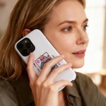Personalized Queen Playing Card TPU Phone Case with Name for iPhone Daily Use Birthday Gift for Her