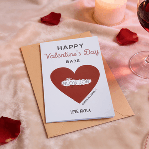 Personalised Funny Scratch-Off Surprise Card with Name Interactive Surprise Greeting Valentine's Day Gift for Couple Friend