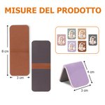 Segnalibro personalizzato in pelle PU con nome e carino animale della foresta regalo di compleanno per amanti dei libri