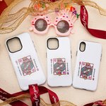 Personalized Queen Playing Card TPU Phone Case with Name for iPhone Daily Use Birthday Gift for Her