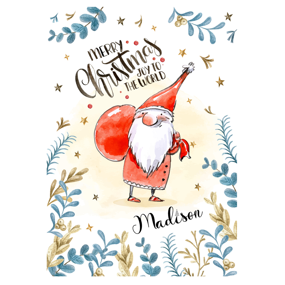 Merry Christmas Joy to The World Ecard