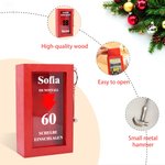 Personalised Funny Emergency Design Wooden Money Box Piggy Bank with Name Text Age and Hammer Home Decor Birthday Gift for Kids Friends Firefighters