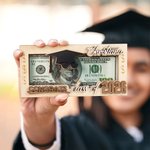 Personalized Graduation Cap Wooden Money Holder with Name Funny Cash Party Favor Gift for Class of 2026 Graduates
