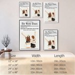 Personalized The Besties Times Newspaper Design Photo Canvas Painting with Text Home Decor Birthday Gift for Best Friend