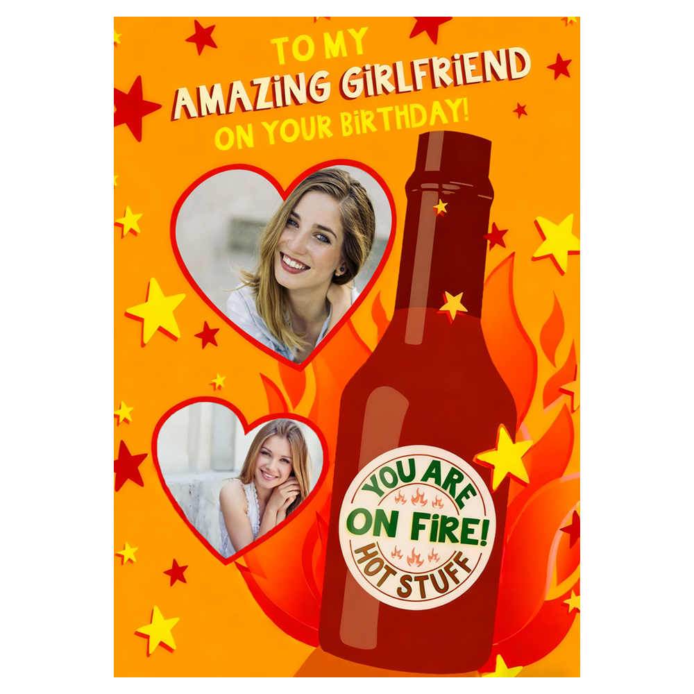 You Are On Fire Birthday Ecard
