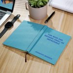 Personalized Self-Motivation Expression Classic A5 Journal Notebook with Text Daily Office Essentials Birthday Gift for Juniors Office Workers