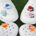Personalised 3D-Printed Loudspeaker Pom Pom Design Shoe Charm with Name Shoes Decoration Gift for Cheerleaders