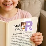Marque-page magnétique personnalisé avec initiale et nom Anniversaire Retour à l'école Cadeau de lecture pour garçons Filles