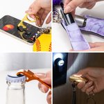 Personalised Multi-functional Star Softball Baseball Safety Keychain Set with Strap and Lamp Birthday Gift for Women