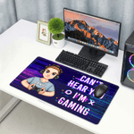 Personalizzato Cartoon Character Gamepad Mouse Pad Tappetino per mouse da scrivania con nome e testo Accessorio per computer Giorno del gioco Regalo di compleanno per gli amici