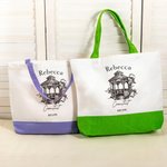 Personalisierte Gilmore Girls Stars Hollow Gazebo große Kapazität Tragetasche mit Namen täglichen Gebrauch Geburtstag Geschenk für Frauen Mädchen