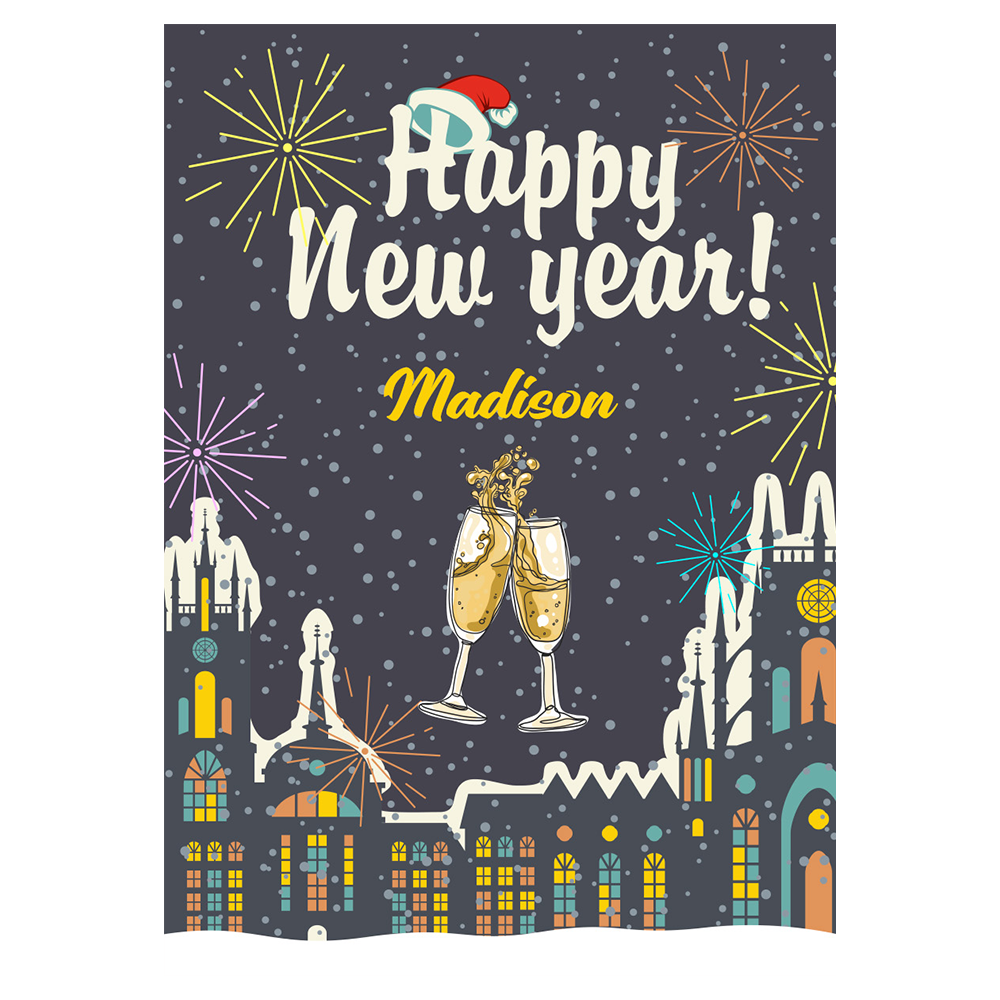 Joy to The New Year Ecard