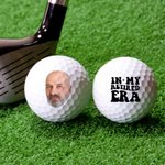 Balle de golf personnalisée avec photo et style - Cadeau d'anniversaire de retraite et de fête pour papa et golfeurs