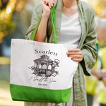 Personalisierte Gilmore Girls Stars Hollow Gazebo große Kapazität Tragetasche mit Namen täglichen Gebrauch Geburtstag Geschenk für Frauen Mädchen