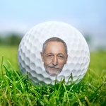 Balle de golf personnalisée avec photo et style - Cadeau d'anniversaire de retraite et de fête pour papa et golfeurs