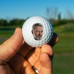 Balle de golf personnalisée avec photo et style - Cadeau d'anniversaire de retraite et de fête pour papa et golfeurs