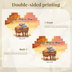 Personalized Cartoon Elderly Companion Heart-Shaped Building Brick Puzzles with Names and Year Valentine's Day Birthday Anniversary Gift for Couple