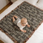 Personalised Hunting Camo Soft Throw Fringed Blanket with Name Home Decor Birthday Hunting Season Camping Gift for Boys Camping Lovers