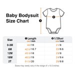 Personalized Cute Bunny Wreath 100% Cotton Baby Bodysuit with Name and Year Easter Party Birthday Gift for Baby