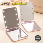 Miroir de poche à double face 1X 2X LED pour maquillage personnalisé avec nom Cadeau d'anniversaire pour femmes | Callie × Marsupilami®.