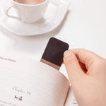Personalized Cute Animals Magnetic PU Leather Bookmark Clip with Name Reading Children's Day Valentine's Day Gift for Kids Book Lovers Bookworms