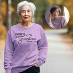 Gepersonaliseerd Mamma Est Oma Shirt Sweatshirt Hoodie Moederdag Thanksgiving Kerstcadeau voor oma