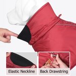 Personalized Funny Face Photo Adjustable Dog Coat Jacket with Name and Year Pet Supplies Winter Daily Use Pet Party Gift for Dog Owners Lovers