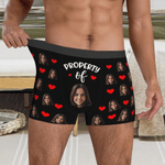 Calzoncillos personalizados para hombre tipo bóxer con fotos de caras divertidas multicolor regalo de aniversario y San Valentín para novio o marido