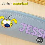 Personalized Cartoon Marsupilami PU Leather Coin Purse with Name Daily Use Anniversary Birthday Gift for Women | Callie × Marsupilami®