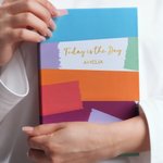 Personalized Colourful Hardcover A5 2026 Daily Planner Notebook with Text Recording Accessory New Year Back to School Gift for Students Friends