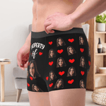 Calzoncillos personalizados para hombre tipo bóxer con fotos de caras divertidas multicolor regalo de aniversario y San Valentín para novio o marido
