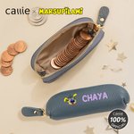 Gepersonaliseerd Cartoon Marsupilami PU Leren Munttasje met Naam Dagelijks Gebruik Verjaardagscadeau voor Vrouwen | Callie × Marsupilami®