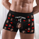 Calzoncillos personalizados para hombre tipo bóxer con fotos de caras divertidas multicolor regalo de aniversario y San Valentín para novio o marido