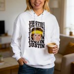 Personalised Funny Photo Baseball Football Kid Adult T-shirt Sweatshirt Hoodie with Name and Number Birthday Sports Game Day Gift for Sports Lovers