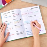 Personalized Colourful Hardcover A5 2026 Daily Planner Notebook with Text Recording Accessory New Year Back to School Gift for Students Friends