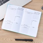 Personalized Colourful Hardcover A5 2026 Daily Planner Notebook with Text Recording Accessory New Year Back to School Gift for Students Friends