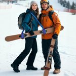Courroie de ski ajustable personnalisée de couleur vive avec texte et 2 crochets et boucles Accessoire d'équipement de ski Cadeau d'anniversaire pour les amateurs de ski
