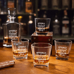 Personalised Whiskey Barware Hexagonal Decanter with Name Father's Day Birthday Gift for Fathers Boyfriends