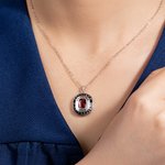 Personalized Birthstone Shield Badge Sterling Silver Necklace with Text Dainty Jewellery Class of 2026 Graduation Gift for Graduates Friends Classmates