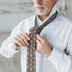 Personalizada Divertida 1-6 Cara Fotos Corbata Suave con Título Novedad Accesorio Día del Padre Cumpleaños Regalo para Abuelo Papá Hombre