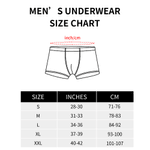 Personalised Funny Face Photo Brief Boxer Men's Underwear with Name Valentine's Day Anniversary Birthday Gift for Husband Boyfriend