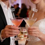 Set de 10 agitadores de acrílico personalizados multicolor con texto Decoración de bar Regalo de boda Cumpleaños Fiesta de cóctel para camareros Recién casados