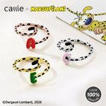 Personalized Long Tailed Marsupilami Shape Ring with Name Friendship Birthday Christmas Gift for Women Girls | Callie × Marsupilami®