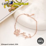 Bracelet personnalisé en Marsupilami avec nom Cadeau d'anniversaire pour ami(e) famille | Callie × Marsupilami®.