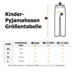 Personalisierte Pyjama Hose | mit Ballmotiv und Namen | große Farbauswahl | Geburtstag Geschenk für Familie Freunde