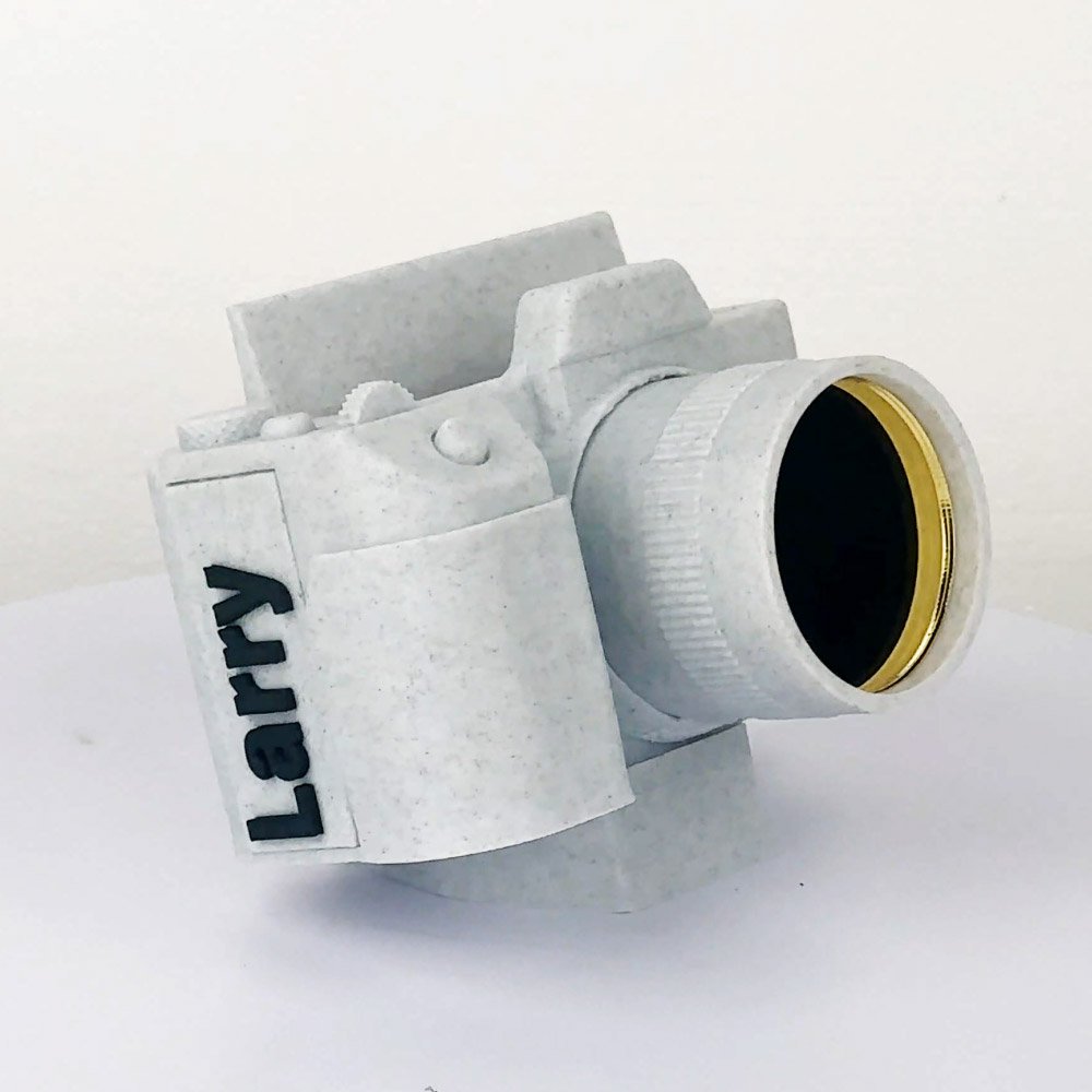 Personalized 3D Printed Camera Shape Business Card Holder Plaque with Name Desk Decor Birthday Gift for Photographers Photography Enthusiasts 5