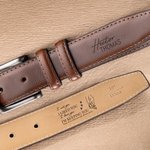 Personalised Initial Funny Men's Casual Buckle Leather Belt with Engraved Text and Name Birthday Valentine's Day Gift for Husband Boyfriend