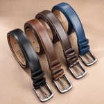 Personalised Engraved Heart Initial Man's Leather Groove Belt with Name Valentine's Day Birthday Gift for Man Boyfriend Husband