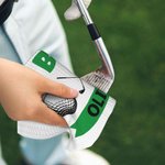 Personalized I Use This Towel Classic Quick Dry Waffle Golf Towel with Name and Carabiner Clip Golf Accessory Birthday Gift for Golf Player